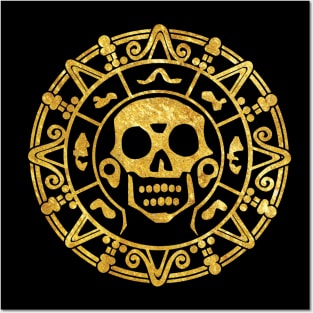 Gold Cortes treasure Posters and Art